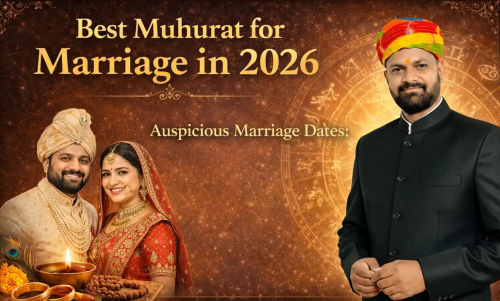 best muhurat for marriage 2026 with hindu tithi