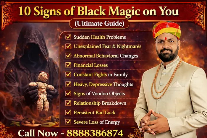 symptoms of black magic and negative energy affecting a person