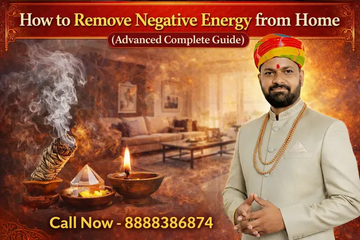 Home cleansing ritual for removing negative energy and attracting positivity