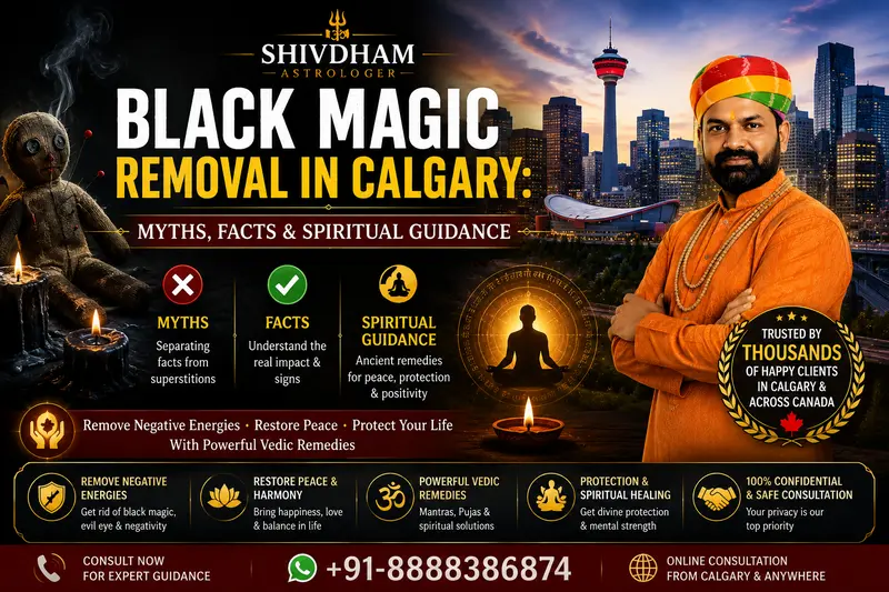 Black Magic Removal in Calgary: Myths, Facts & Spiritual Guidance