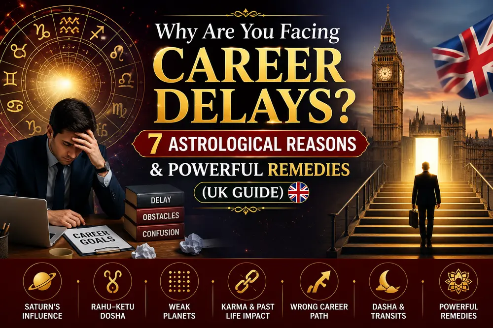 Why Are You Facing Career Delays? 7 Astrological Reasons & Powerful Remedies